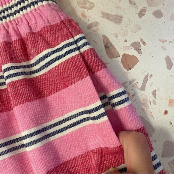 J. Crew Sidewalk Mini Skirt Stripe Linen - Picture 9 of 11